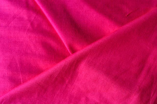 Dark Pink Solid Cotton Fabric