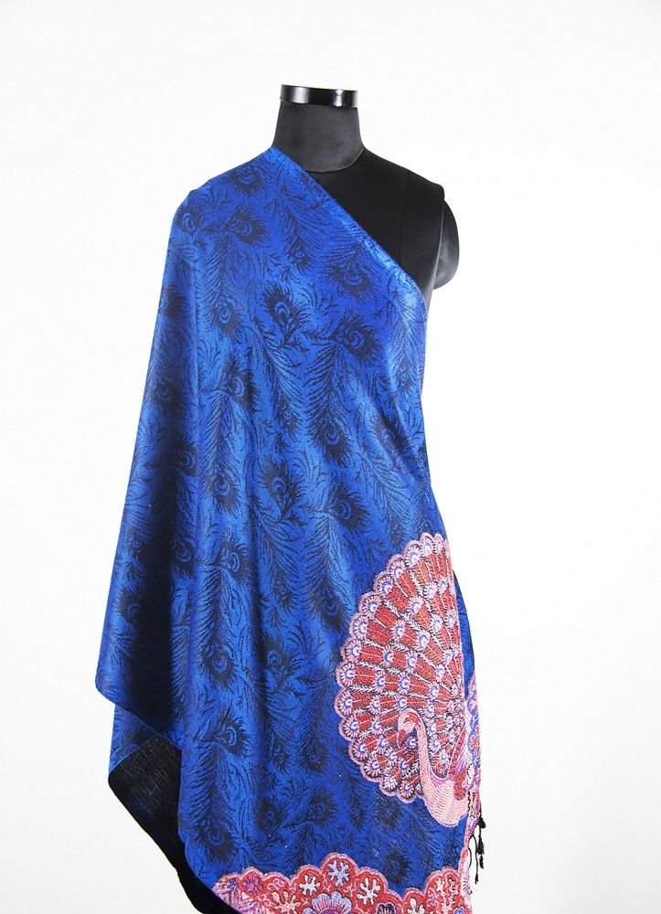 Peacock Design Fashion Scarves For Women 