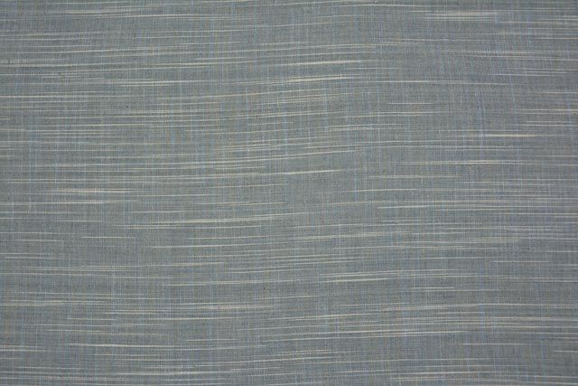 Grey And White Double Tone Handwoven Cotton Fabric