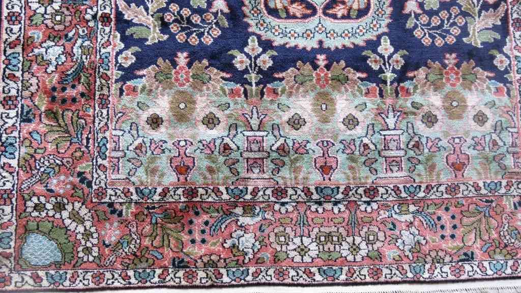 Garden Of Kashmir Pure Silk Area Rug