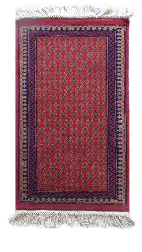 Rustic Maroon Hand Knotted Tribal Rugs