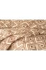 Brown Diamond Cotton Upholstery Fabric