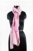 Baby Pink Hand Embroidered Pashmina Scarf