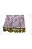 Magnetic Violet Paisley Fashion Scarves For Women