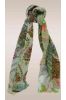 Green Paisley Fashion Scarves For Women