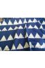 Triangle Block Prints Indian Cotton Fabric