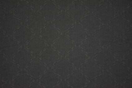 Gunmetal Grey Self Design Cotton Dobby Fabric 