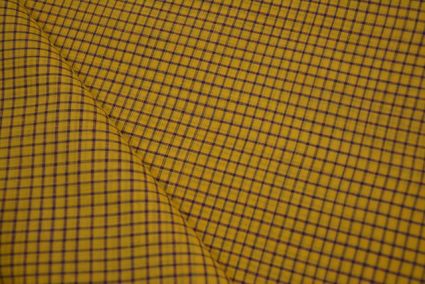 Popcorn Checks Pattern Mangalgiri Pure Handloom Cotton Fabric