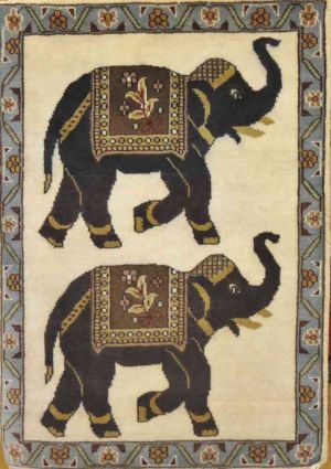 ELEPHANT DESIGN WALL CARPET INDIA MANUFACTURER