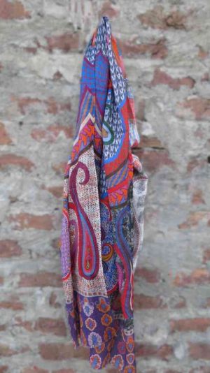 MULTICOLOR PAISLEY FASHION SCARVES FOR WOMEN SUPPLIER